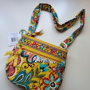 Vera Bradley "Little Flap Hipster" in Provençal